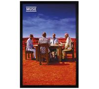 Grindstore Muse Black Wooden Framed Black Holes And Revelations Maxi Poster 61x91.5cm