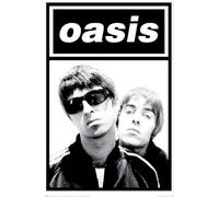 Grindstore Oasis Gallagher's Maxi Poster - Laminated Wall Art for Bedrooms, Music Rooms, Dorm Rooms