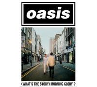 Grindstore Oasis Poster (What's the Story Morning Glory) Maxi Wall Art - Laminated Large Print for Wall Decor, Home Office Classroom Decoration, Gift Idea, Decorative Print 91.5x61cm