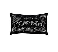 Grindstore Ouija Board Rectangular Cushion Black 50x30cm