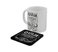 Grindstore Ouija Spirit Board Mug & Coaster Set White