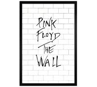 Grindstore Pink Floyd Black Wooden Framed The Wall Album Maxi Poster 61x91.5cm
