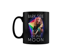 Grindstore Playlist Pets Bark Side of the Moon Black Mug, Ceramic, 11 oz
