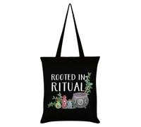 Grindstore Rooted In Ritual Black Tote Bag