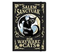 Grindstore Salem Sanctuary For Wayward Cats Black A5 Hard Cover Notebook