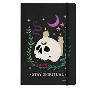 Grindstore Stay Spiritual A5 Hard Cover Notebook Black 14x21cm