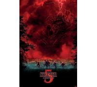 Grindstore Stranger Things Maxi Poster - Vecna Sky - Laminated Large Wall Art Print 91.5x61cm - Wall Decor for Home, Office, Classroom - Decorative Print Gift Idea