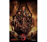 Grindstore Stranger Things S5 (The Finale) Maxi Poster - Laminated Large Wall Art Print, Wall Decor, Home Office Classroom Decoration, Gift Idea, Decorative Print 91.5x61cm