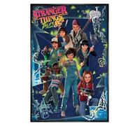 Grindstore Stranger Things Tales From '85 (Cast) Maxi Poster - Black Gloss Framed