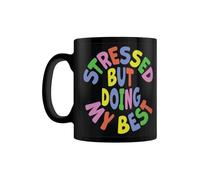 Grindstore Stressed But Doing My Best Black Mug