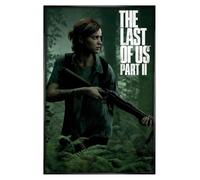 Grindstore The Last Of Us Part 2 (Ellie) Maxi Poster - Black Gloss Framed - Framed Poster Print, Wall Decor/Art, Home Gift Idea, For Living Room, Bedroom, Home or Office Display