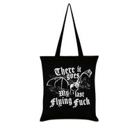 Grindstore There It Goes My Last Flying Fuck Black Tote Bag