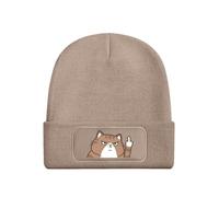 Grindstore What The Fluff Cream Beanie Hat