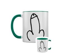 Grindstore Willy Green Inner 2-Tone Mug