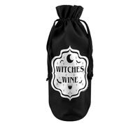 Grindstore Witches Wine Black Bottle Bag