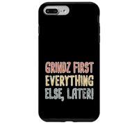 Grindz First Hawaiian Pidgin Hawaii Creole English Aloha Case for iPhone 7 Plus/8 Plus