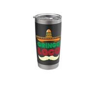 Gringo Loco Funny Cinco De Mayo Stainless Steel Insulated Tumbler