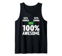 Gringo Samba Brazilian Brasil Culture Pride Brazil Heritage Tank Top