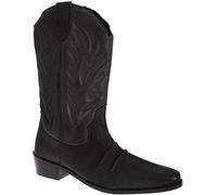 Gringos Mens High Clive Western Cowboy Boots (11 UK) (Black)