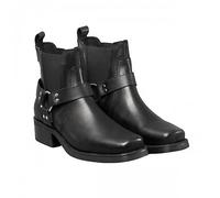 Gringos Woodland Mens Low Harley Gusset Harness Leather Boots Black 11 UK