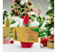 Grinnch Christmas Tree Topper Classic Green Monster Hiding Behind Book Treetop Decoration for Christmas Tree Decorations Xmas Holiday Party Favor (Multi-color, 35cm/14inch)
