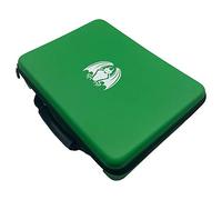 Grinning Gargoyle - Large Quality Portable Card Carry Case - MTG Deck Box for 2400 Cards in Sleeves - Trading Card Storage Box - Organise and Protect Card Box - CCG TCG Trading Card Holder (Green)