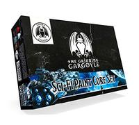 Grinning Gargoyle - Sci-Fi Paint Set - Acrylic Paints for Miniatures - 20x Assorted 18ml Colours with a Paint Brush - Science Fiction Warpaints for Painting Marines and Aliens Figures (Core)