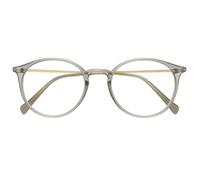 Grion Frosted Clear Ash Blue Light Blocking Glasses - Work-from-Home Light Frame Style Soft Intellectual Glasses Look - for Men & Women Reading or Study Time on Screens (Frosted Clear Ash)