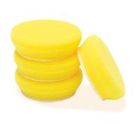 Griot's Garage Polishing, Foam, Yellow, 2 Inch Pads (Set of 4)
