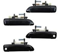 Griozzyi Door Handle Cover Car Car Exterior Door Handle for Civic 2001-2005 4Pcs/lot Front Rear LeftRight Exterior Outside Door Handles Black