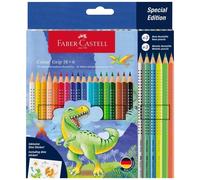 Grip 2001 Crayons Dinosaurs 24 Colors Faber-Castell Top Quality
