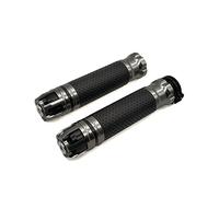 Grip 2019 CNC Aluminum 7/8" Motorcycle Handle Grips Bar Moto Handlebar Grip For BMW C400GT C600 C650 C650GT Sport F650GS F700GS F800R handlebar end(Titanium)