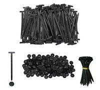 Grip Auto Zip Tie Buckles, Auto Zip Tie Buckles, Zip Cable Tie with Uv & Heat Resistant for Car Bumper Fender Trunk Repair, Multipurpose Cable Ties Tool (50pcs)