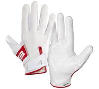 Grip Boost DNA 2.0 Technical Staff Football Gloves Adult Sizes Red Medium