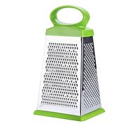 Grip Box Grater Stainless Steel 4-Sided Oversized Grater With Handle Handheld Food For Cheese Vegetables Four-sided Peeler