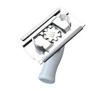 Grip Can Opener, with Stainless Steel Build, 11x8x5cm, Manual Jar Opener, Stainless Steel Lids Remover, Easy to Use, for Home Kitchen & Beverage Bottle Opening