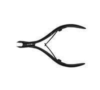 Grip Cuticle Nipper Matte Black - Professional Stainless Steel Precision Tool for Clean and Neat Cuticle Maintenance - Salon-Grade Grooming Instrument with Matte Black Finish