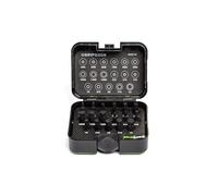 Grip Edge Tools | 17-PC - Master 3/8" Drive R.P.T. Impact Hex Driver Set | Sizes 4-12MM & 5/32-1/2"| Made With S2 Steel | Includes Premium Plastic Case With A Foam Insert |