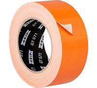 GRIP Eventbasics GT 571 Fabric Tape Orange 50 mm x 25 m Universal Fabric Tape for Repairing, Bundling and Fixing