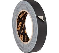 GRIP Eventbasics GT PRO fabric tape, black, 25 mm x 25 m, removable gaffa tape, matt and reflection-free