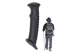 Grip for: Handle with hole, comfortable rubber adapter, durable connector for trekking | non-slip accessory for hiking, monopod stand, aid for cami
