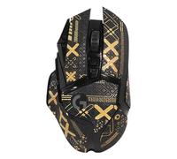 Grip for L ogitech G502 Gaming Mouse-Mouse Grip Tape Mouse, Mouse Grips Sweat Absorption, Non-Slip, Easy to Tear Without Leaving Adhesive,Mouse Grip Tape (Yellow Print)