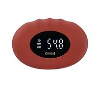 Grip Force Tester, 180 kg Manual Force Measurement with LED Display, Ergonomic Grip Measurement, for Home Fitness Indoor Wrestling Training and