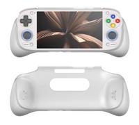 Grip Handle for Retroid Pocket 5, Game Console Holding Handle TPU Grip Cover, Protective Case Handle Shell Extension Adapter (White)