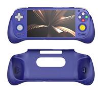 Grip Handle for Retroid Pocket 5, Game Console Holding Handle TPU Grip Cover, Protective Case Handle Shell Extension Adapter (Purple)