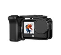 Grip Kit for DJI Action 6 (with Cage), Handle Holder Bundle Expansion Mount with Shutter Button, Quick Release Adapter, Cold Shoe for DJI Osmo Action 6 Accessories