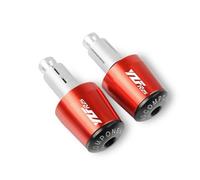 Grip Motorcycle Grips Bar End For R125 YZFR25 YZF-R25 2014 2015 2016 2017 2018 2019 Handle Handlebar Plug End Cap Grip handlebar end(Red-Black)