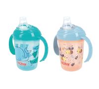 Grip N' Sip Drinking Cup 4-12 Monts Nuby Easy Grip Soft Spout No Spill