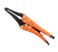 Grip-On 139-10 10-Inch Hose Clamp Locking Pliers in Orange Epoxy