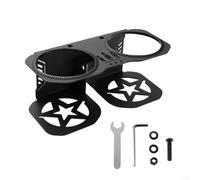 Grip-On Water Bottle Holder For Polaris For RZR 1000/800/570/200 For UTVs Offering Stable And Wobble-Free Fit With Scratch Resistant Steel Frame For Outdoor Adventures(Black)